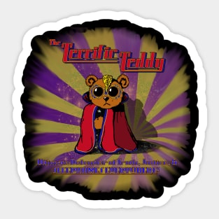 The Terrific Teddy Sticker